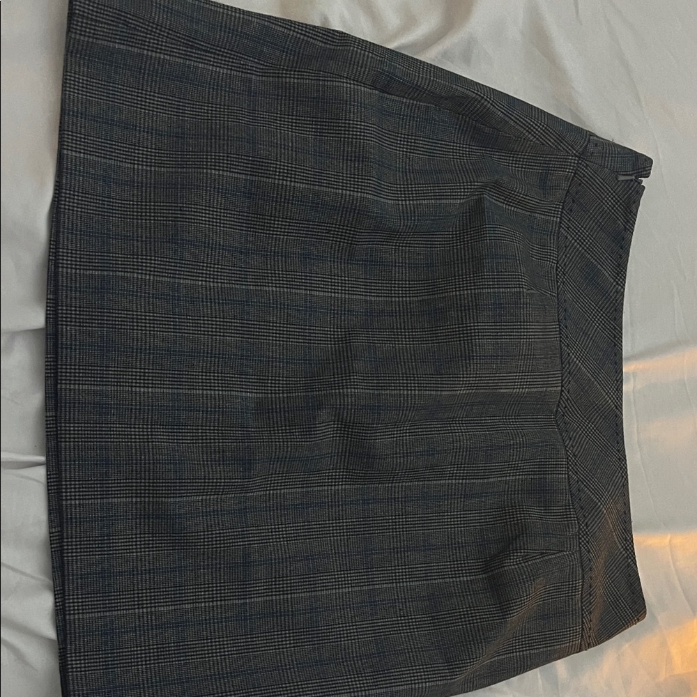 Classic Black Plaid Women's Skirt